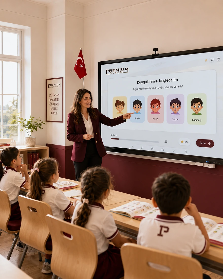 Premium School Dijital Müfredat ve Planlama — etkileşimli, akıllı tahta uyumlu ders planları