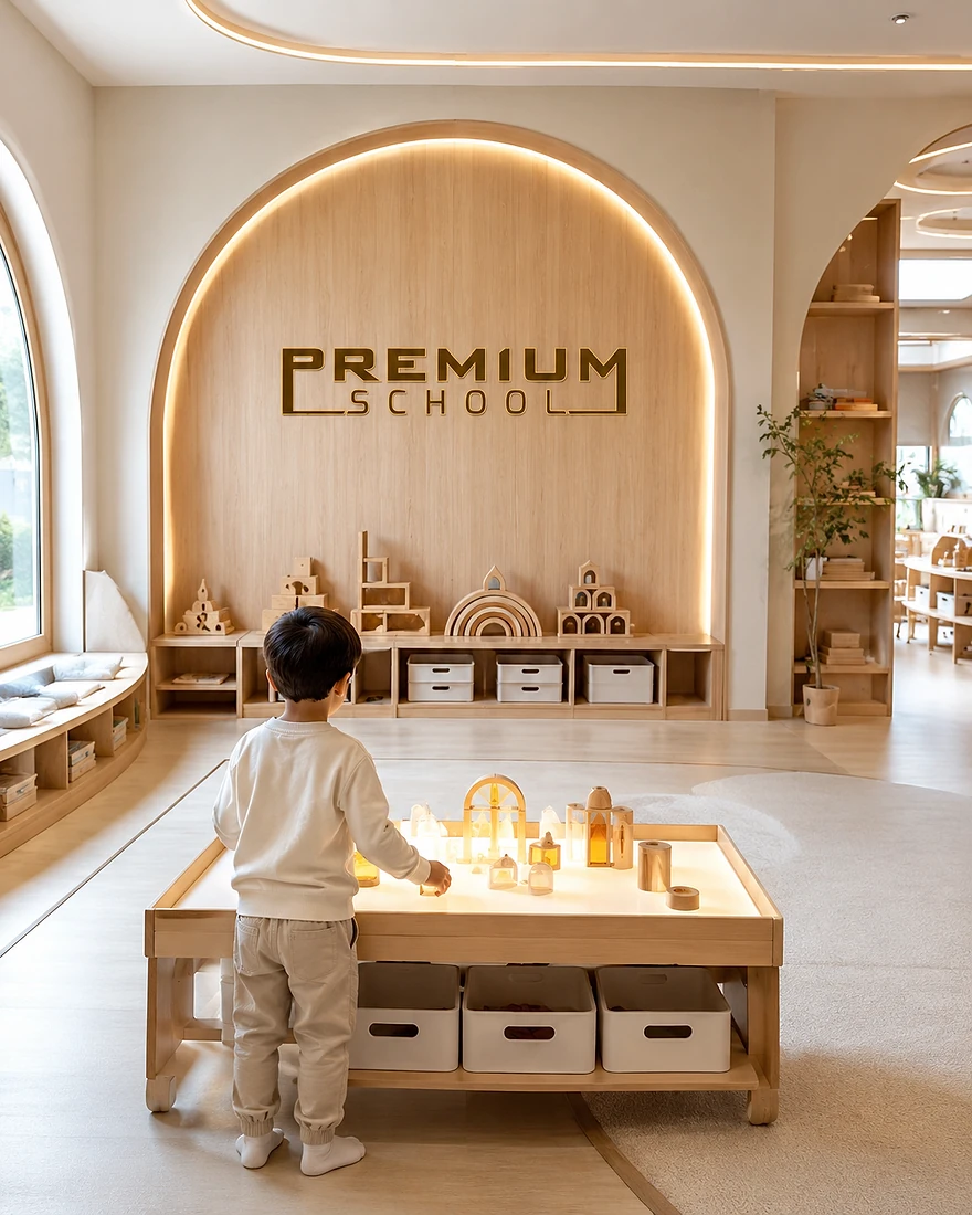 Premium School Fiziksel Altyapı Tasarımı — ergonomik, güvenli ve ilham verici eğitim ortamları
