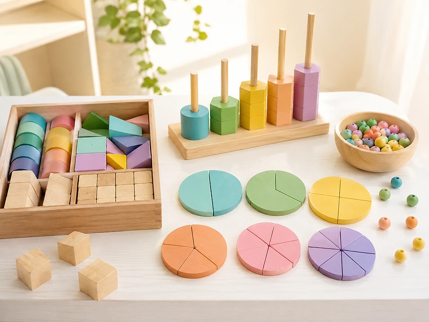 Premium School Matematik Deney Kiti — somut araçlarla öğrenme materyali